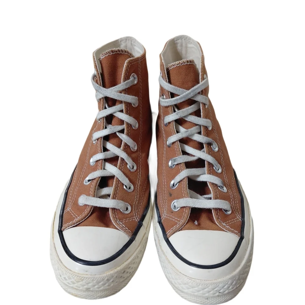 Converse All Star Brown High-Tops Men's Size 6 Chuck Taylor Sneakers - Picture 3 of 14